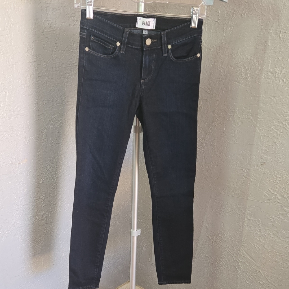 Paige Women's Verdugo Ankle Dark Blue Jeans